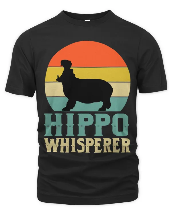 Funny Hippo Whisperer Apparel Hippopotamus Lover