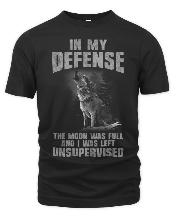 In My Defense The Moon Was Full And I Was Left Unsupervised234