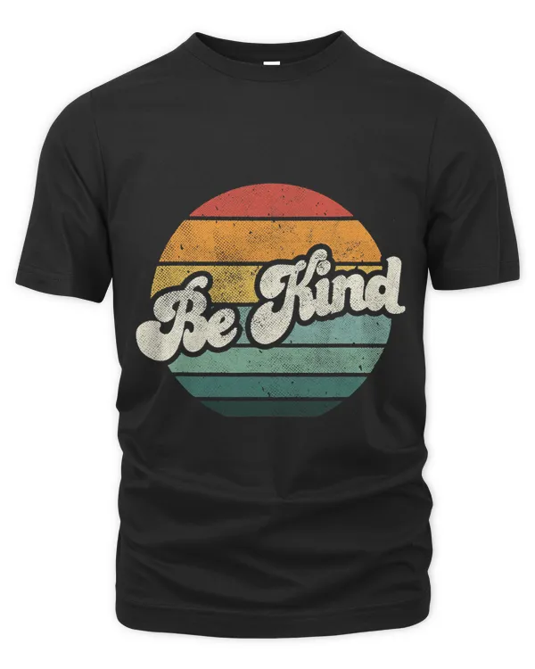 Be Kind Sun Vintage Retro Kindness Anti Bullying Idea