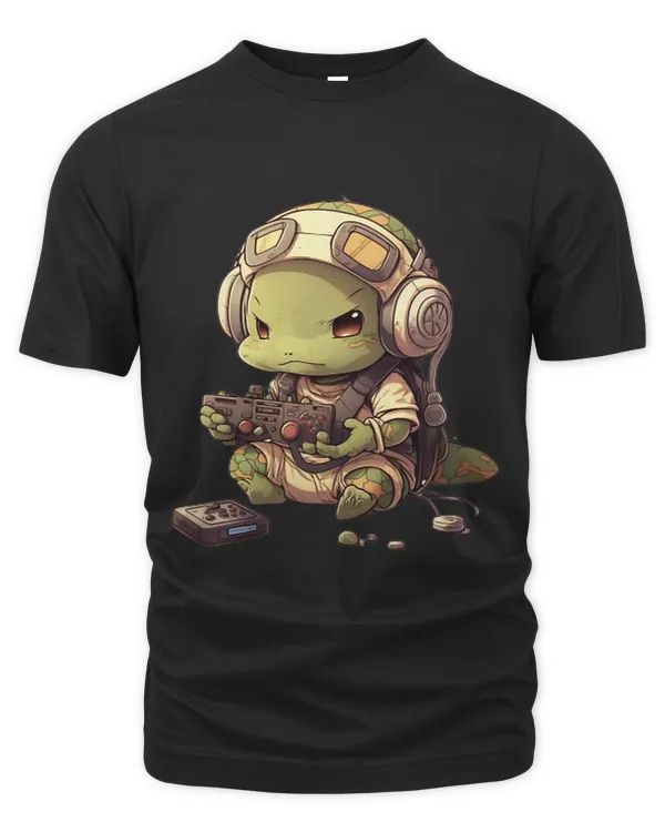 Gaming Turtle Video Game Online Gamer Computer Baby Tortoise