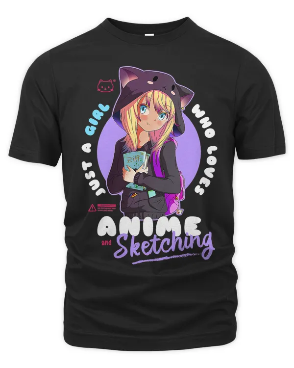 Anime Girl Waifu Who Loves Anime Ramen And Sketching Japan 2 522
