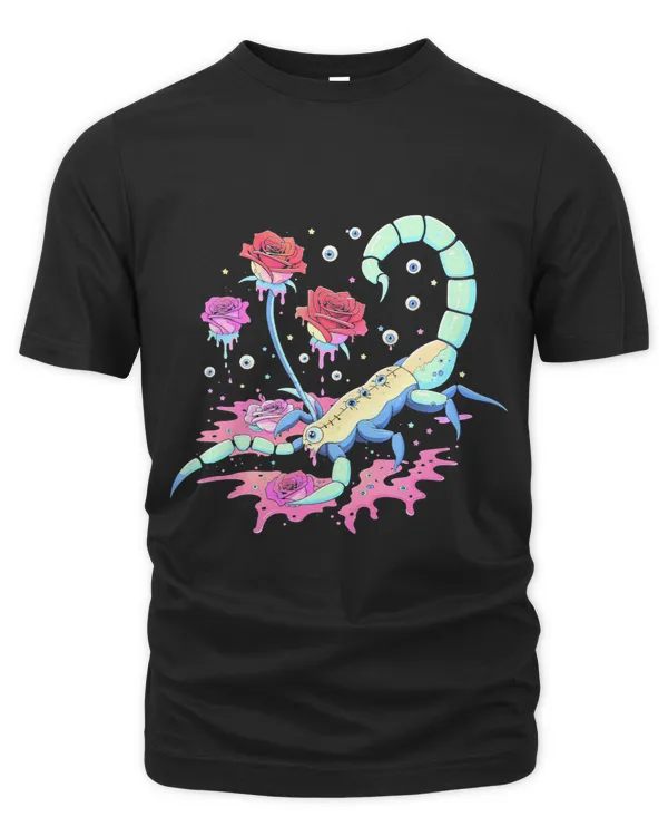Anime Surreal Horror Fantasy Roses and Scorpion