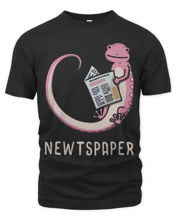Newtspaper Amphibian Newspaper Reader Newt Pun 21
