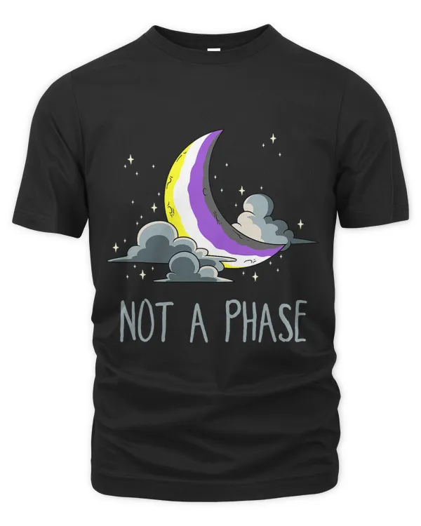Not A Phase Funny Nonbinary and Enby Moon