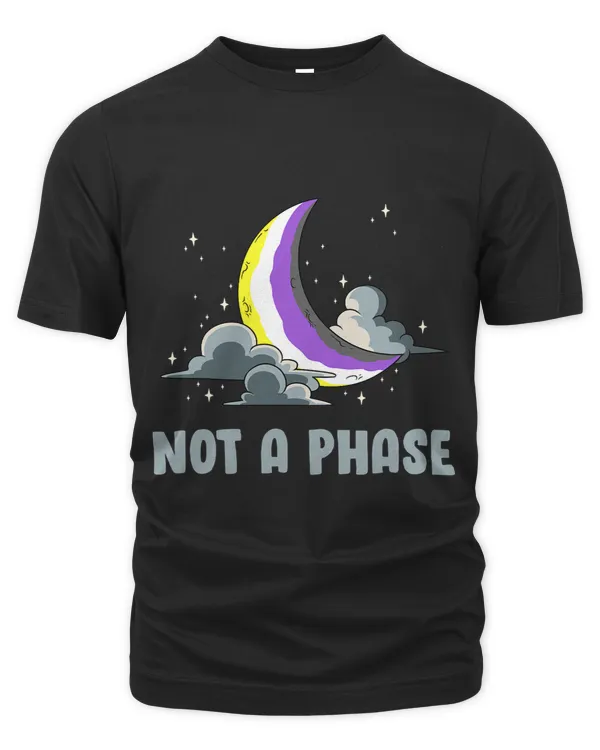 Not A Phase Funny Nonbinary and Genderqueer Moon