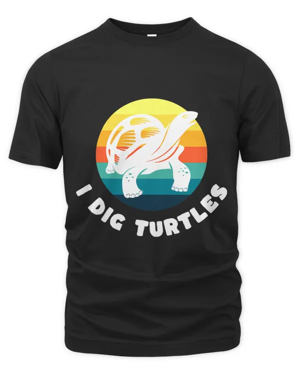 I Dig Turtles For Turtle Hibernation Fans