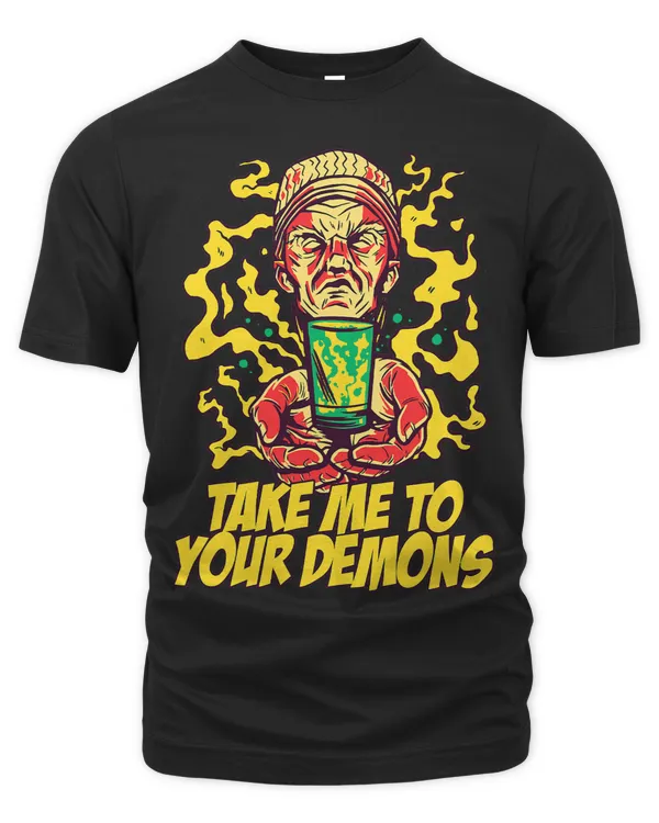 Take Me To Your Demons Shaman brewing Ayahuasca