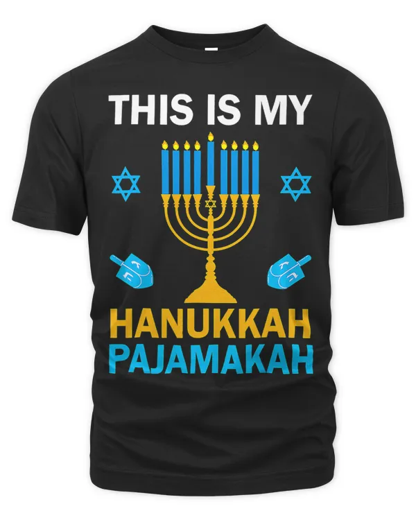 This Is My Hanukkah Pajamakah Chanukah Pajama Jewish Xmas