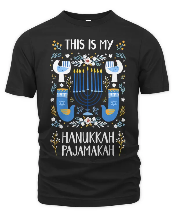 This is My Hanukkah Pajamakah Funny Chanukah Jewish Pajama