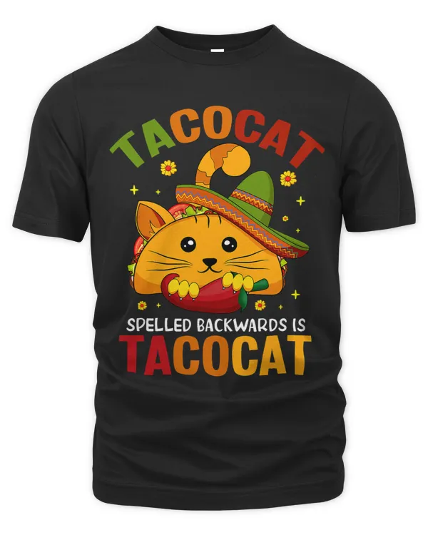 Funny Spelled Backwards Is Tacocat Cinco De Mayo Lets Fiesta
