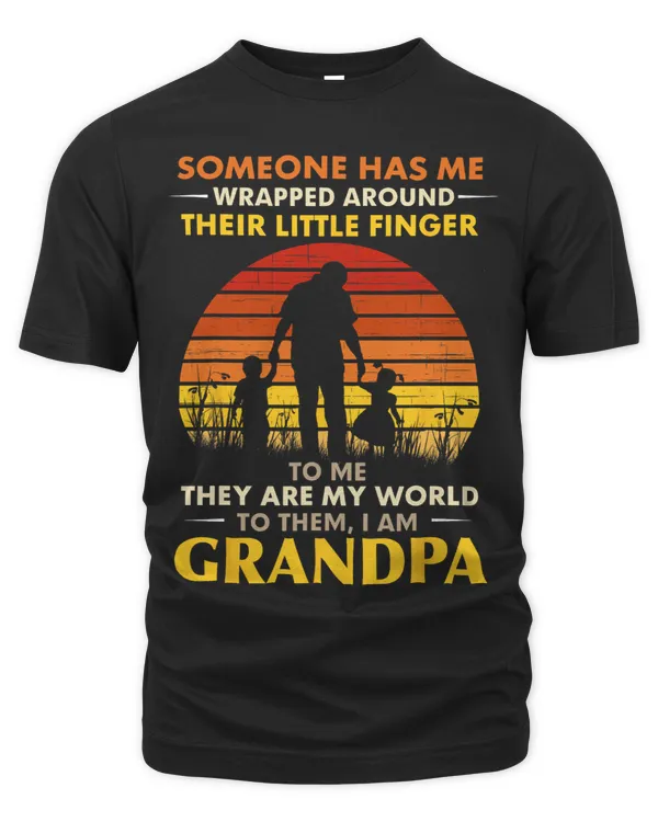 Someone Has Me Wrapped Around Their Little Finger Grandpa