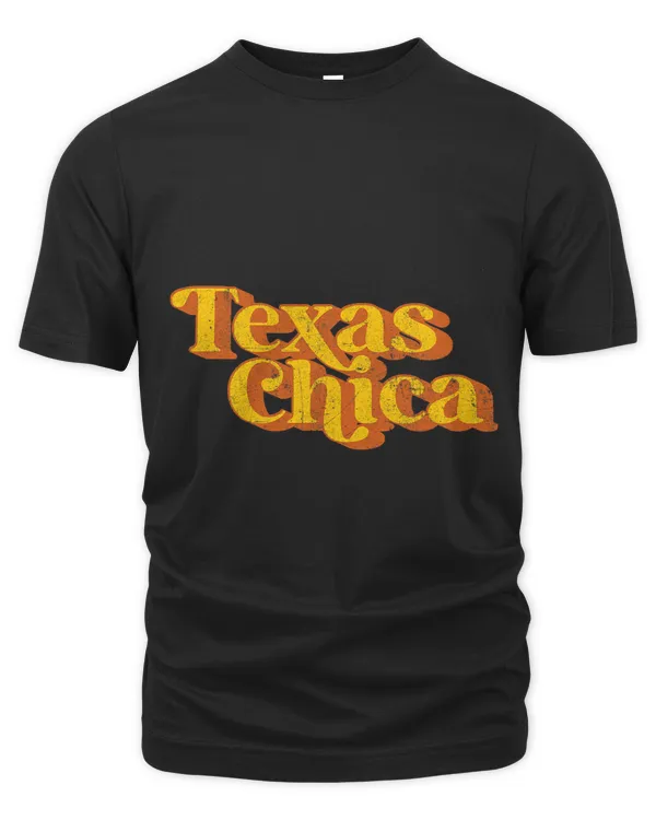 Vintage Texas Chica Funny Southern Pride Country Retro 70s