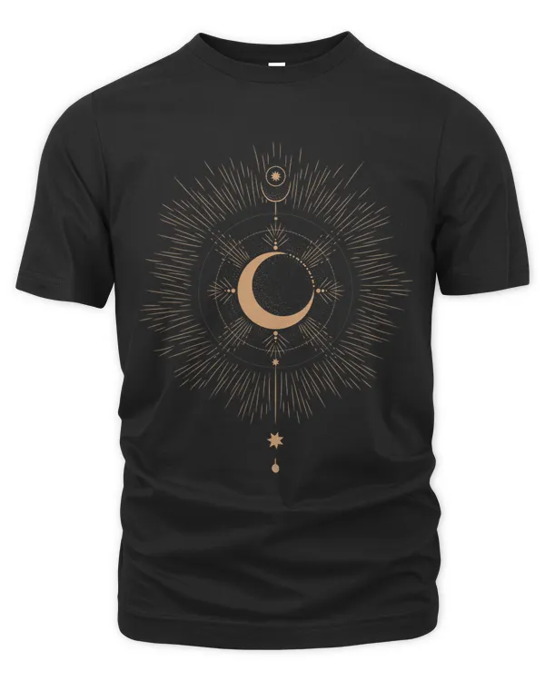 Sun and Moon Dark Academia Clothing Celestial Boho Astrology46