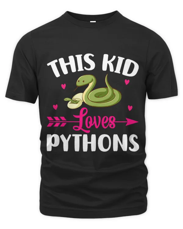 This Kid Loves Pythons
