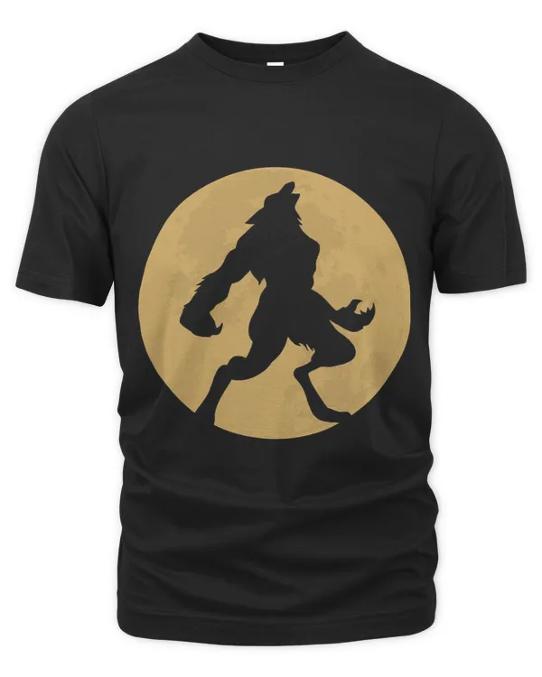 Warewolf Full Moon Scary Howling Halloween Monster Fan