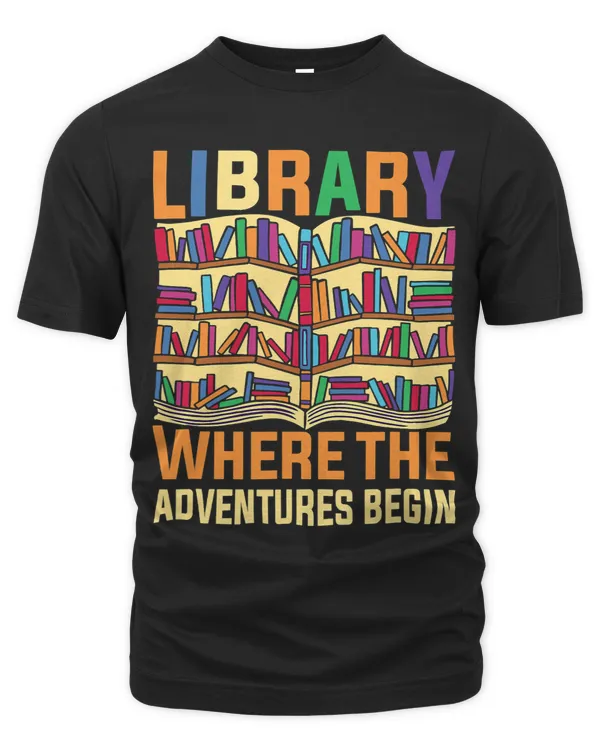 Funny Library Adventure Bookworm Librarian