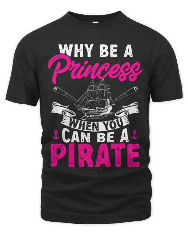 Funny Pirate Shirt Women Jolly Roger Girls Freebooter 31