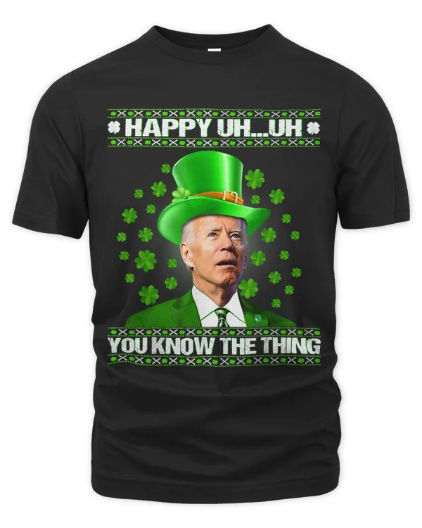 Funny Joe Biden Easter Confused St Patricks Day Men Women