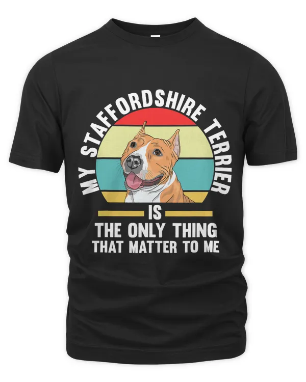 my staffordshire terrier is the only pet owner