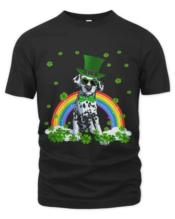 St Patricks Day Dalmatian Shamrock Pet Dog Lover 5