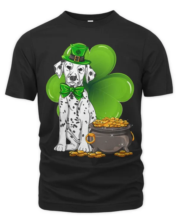 St Patricks Day dalmatian Shamrock Pet Dog Lover
