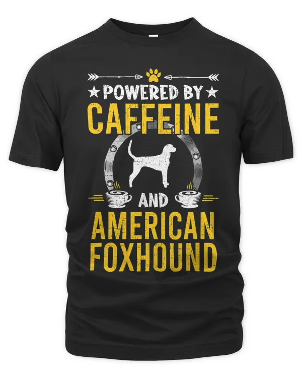 Powered By Caffeine and American Foxhound Dog Lovers