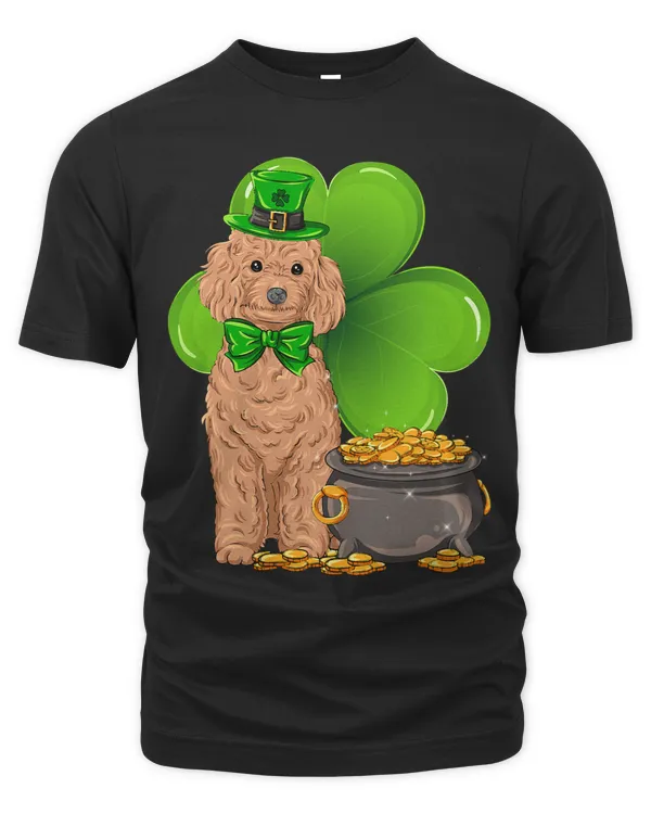 St Patricks Day poodle Shamrock Pet Dog Lover