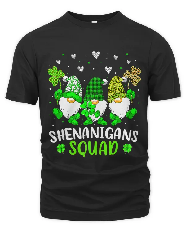 Shenanigans Squad St Patricks Day Gnomes Green Funny 1