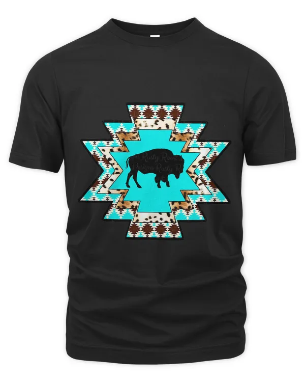 Southwest Serape Buffalo Bison 3