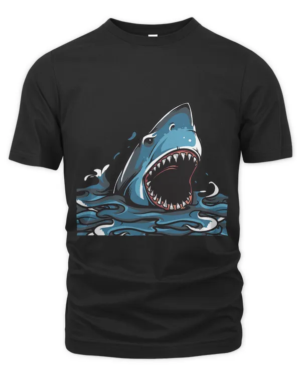 Shark Ocean Animal Lover Predator Dangerous Fish Design