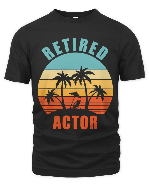 Retired Actor Funny Acting Happy Retirement