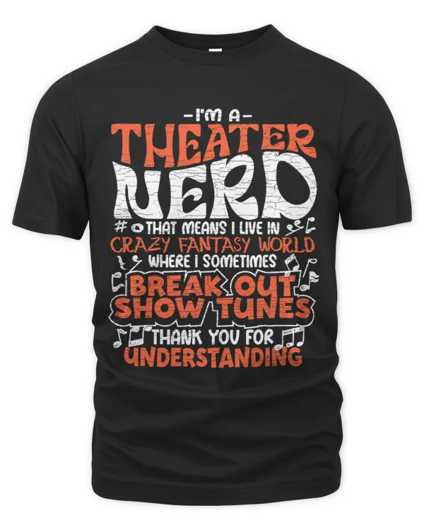 Theater Actor Broadway Musical Thespian