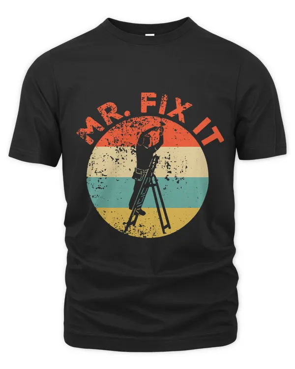 Mr Fix it Funny Repairman Quotes Retro Vintage Handyman