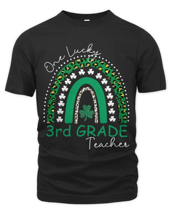 One Lucky 3rd Grade Teacher St Patricks Day Womens