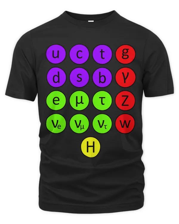 Standard Model of Particle Physics Science T Shirt
