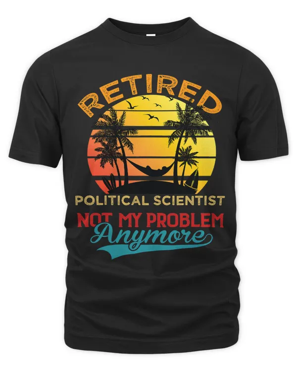 Vintage Retired Political Scientist Not My Problem Anymore