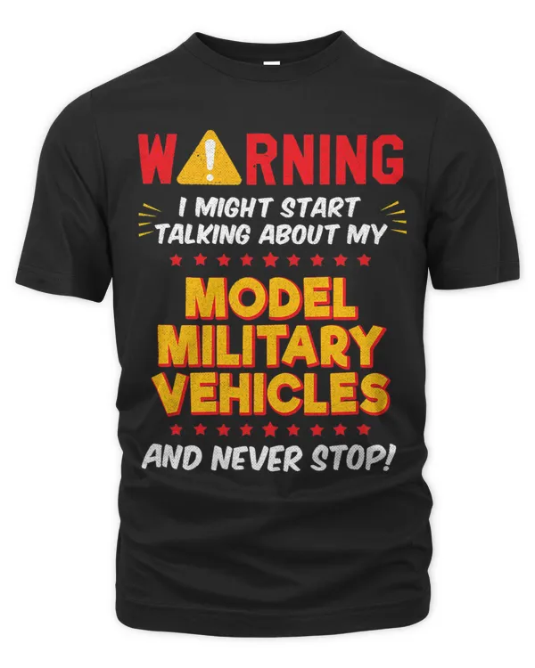 Funny Model Military Vehicles Joke Graphic