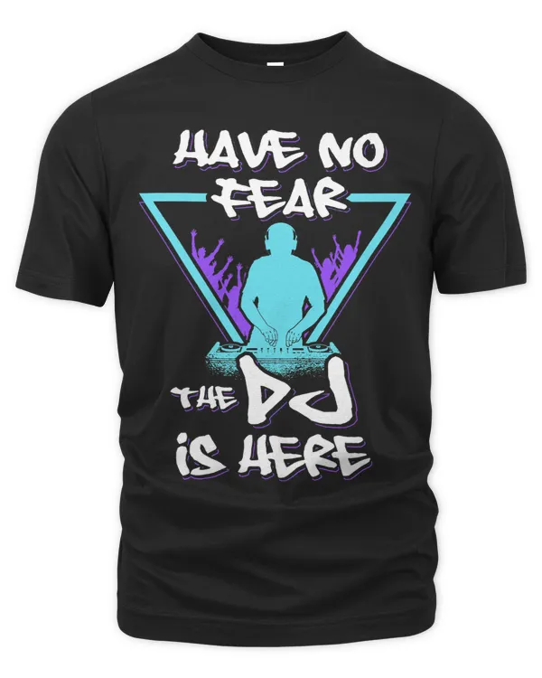 DJ Tshirt for Mens Graphic Disc Jockey Boy Techno Discjockey
