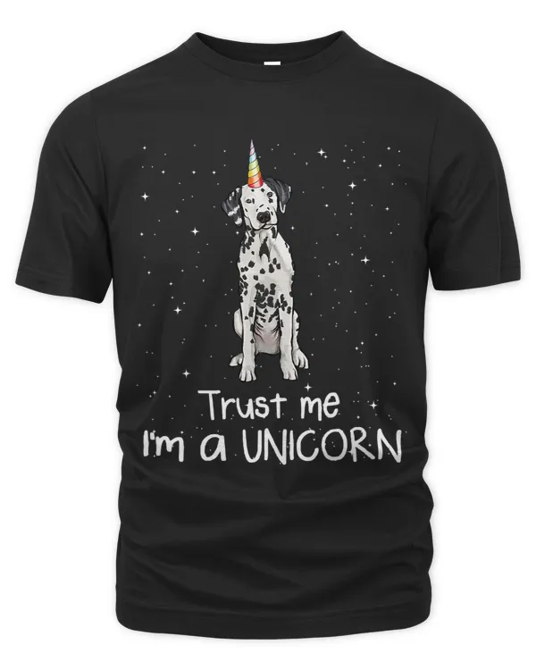 Funny Dalmatian Unicorn