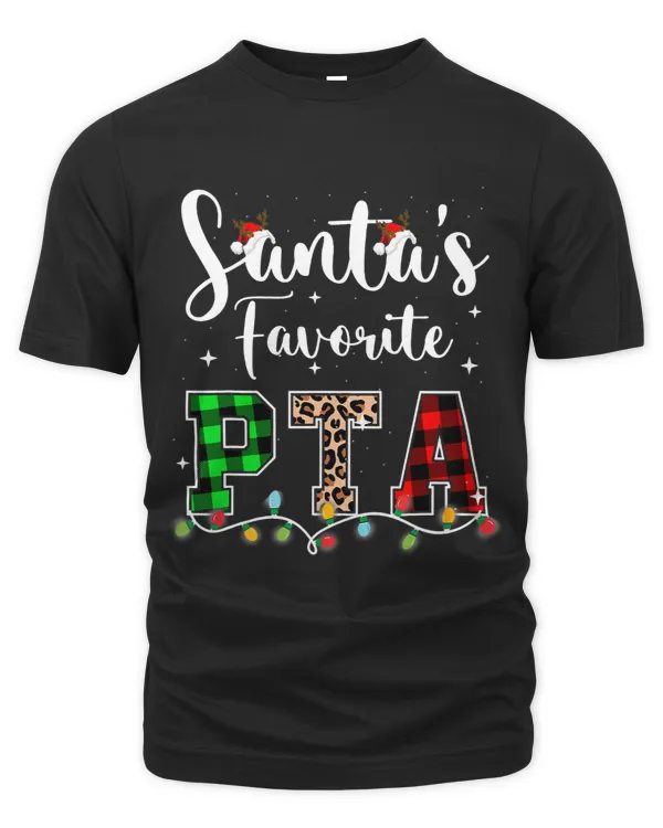 Christmas Physical Therapist Assistant Santas Favorite PTA 1