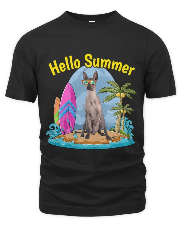 Xoloitzcuintli Hello Summer Dog Lover Vacation