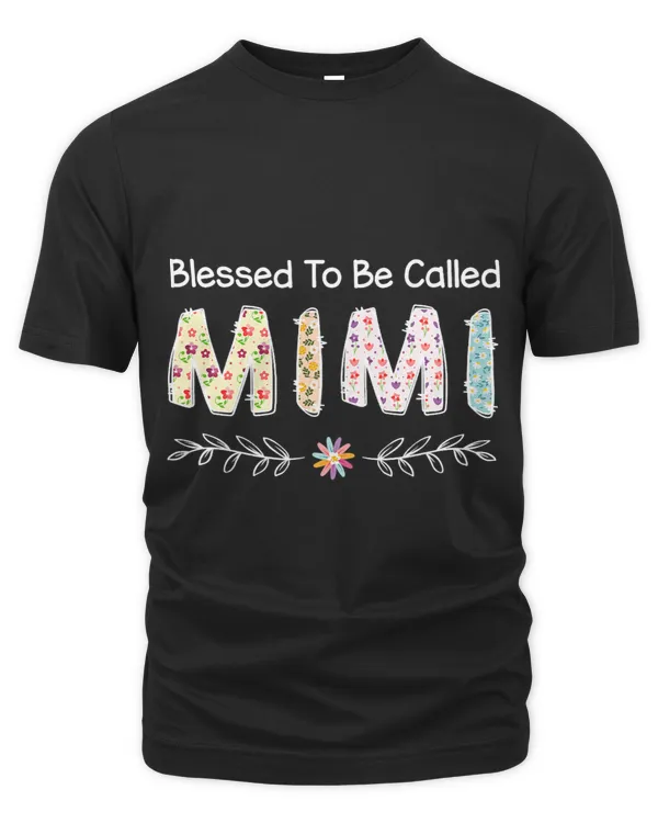 Womens Blessed To Be Called Mimi Gifts for Floral Grandma Womens