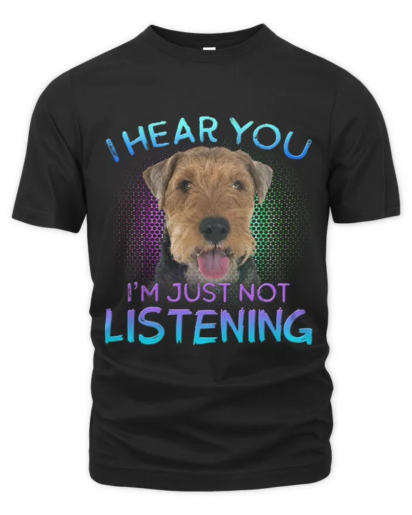 Welsh Terrier I hear you not listening