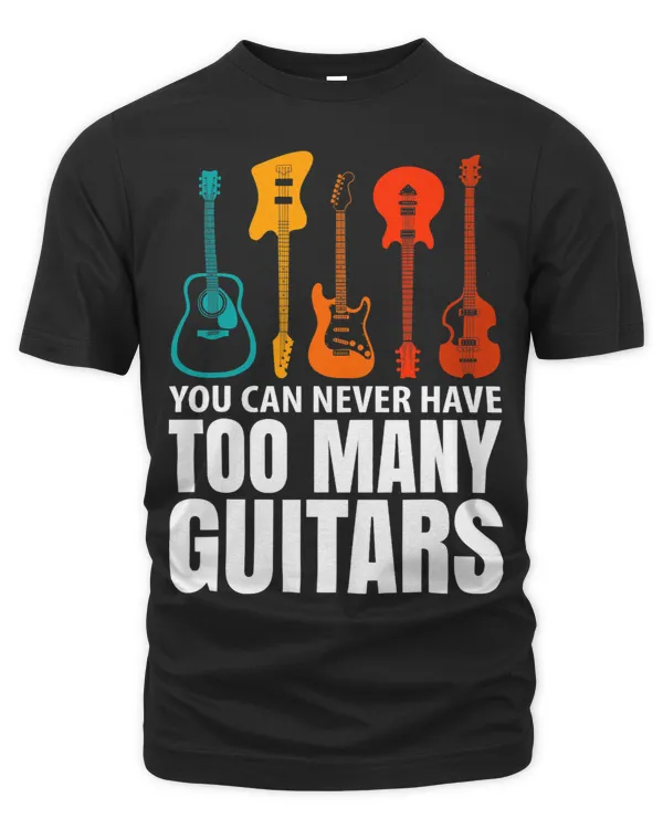 You Can Never Have To Many Guitars Guitar Player Musician