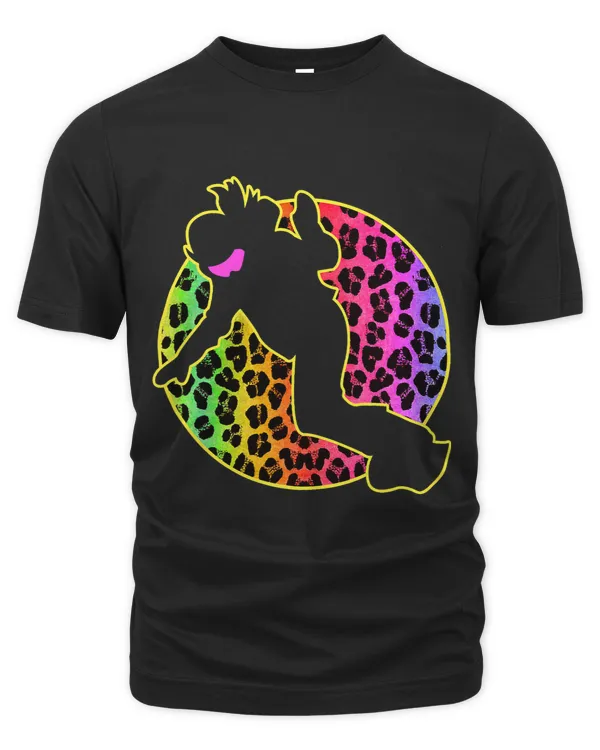 Women Snowboarding Teen Girl Winter Sports Leopard Snowboard