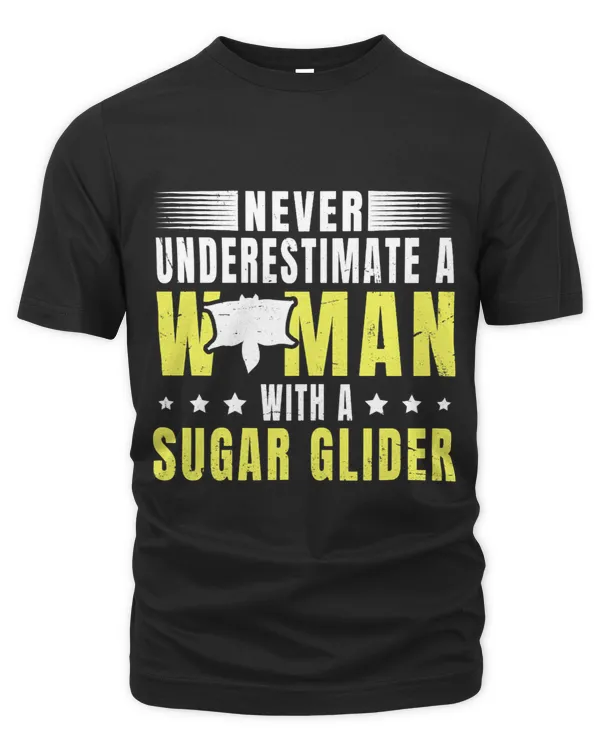 Womens Gliding Animals Australia Design for a Sugar Glider Lady