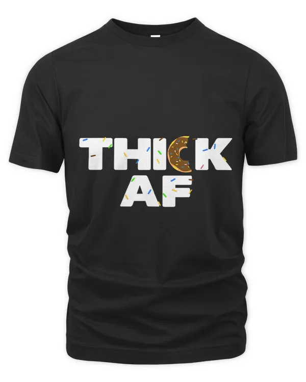Thick AF Funny Donut Fitness Weightlifting _2