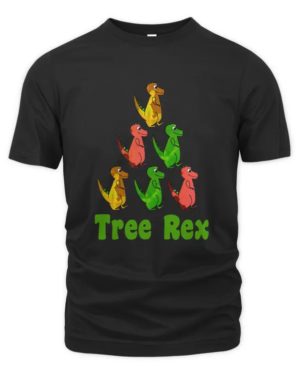 Tree Rex Funny T Rex Christmas Tree