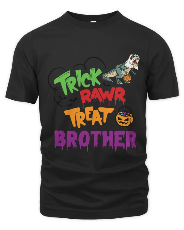 Trex Brother Trick Treat Bro Halloween