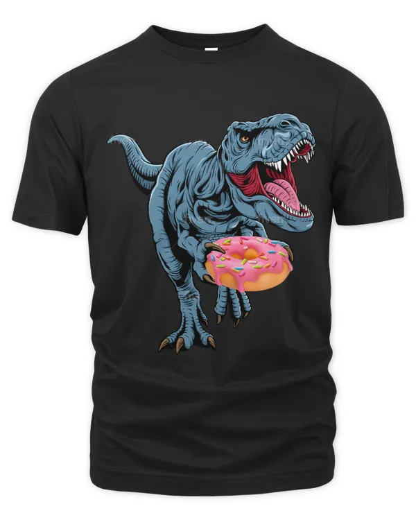 Donut Dinosaur Doughnut Sprinkles TRex Lover Sweet Dessert